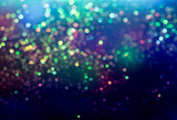 Blue Purple Bokeh Glitter Backdrop for  Photography M132