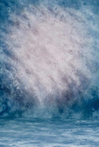 Telón de Fondo Abstracto Azul de Fotografía de Retrato MR-2152