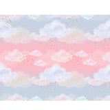 Encantador Cielo Rosa Nubes Telón de Fondo para Fotografía NB-348