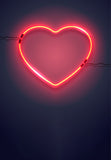 Neon Light of Love Background Valentine's Day Backdrops IBD-19268