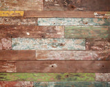 Spell Brown Wood Rubber Floor Mats for Newborn Photography R1