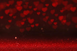   Valentine's Day Red Love Heart Photo Backdrops DBD-19270