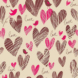 Hearts Birds Backdrop Brown Photogrfaphy Backdrop S-2647