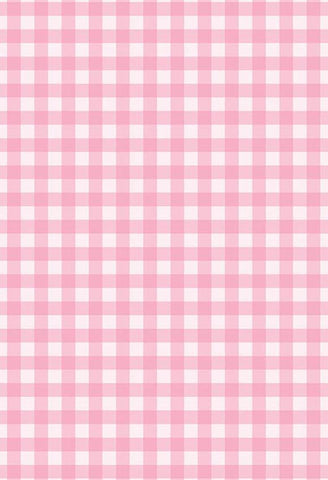 Plaid Backdrop Pink Background S-2828
