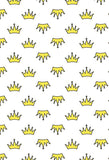 Polka Dot Printed Backdrops Crown Background Vintage Backdrop S-2853