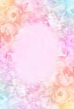 Flowers Backdrops Pink Backdrop S-3007