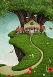 Baby Kid Backdrops Cartoon Fairytale Backdrops Jungle Background S-3064