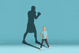 Childhood Deam Boxer Blue Shadows Backdrop