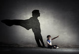 Superhero Shadows Children Photography Background