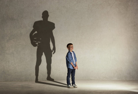 American Football Champion Photography  Shadows Background 