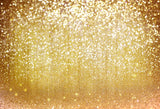 Glitter Gold Blurry Bokeh Photography Backdrop