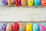 Colorful Easter Eggs Backdrop for Photography SH143