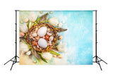 Beautiful Easter Eggs Backdrop for Photo Booth SH149