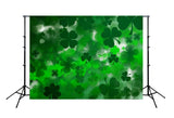 Happy St. Patrick's Day Green Backdrop for Photo Shoot SH175