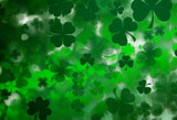 Happy St. Patrick's Day Green Backdrop for Photo Shoot SH175