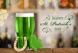 Happy St. Patrick's Day Good Luck Backdrop for Photography SH193