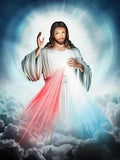 Divine Mercy Jesus God Christian Backdrop SH333