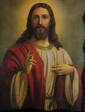 Jesus Christ Orthodox Byzantine Icon Religious Backdrop  SH342