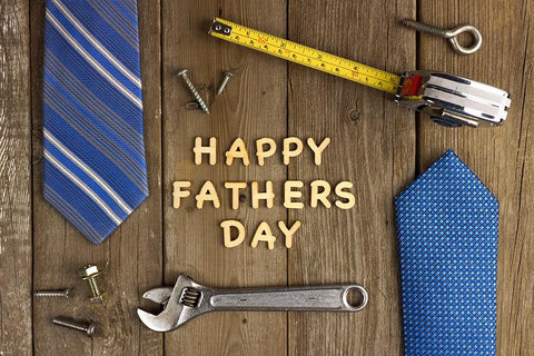 Father's Day Tie Wood Photography Backdrop  SH618