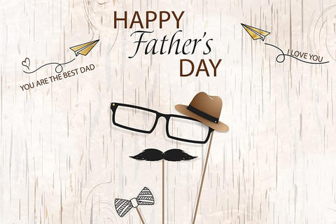 Father's Day Wood Photo Studio Backdrop  SH630
