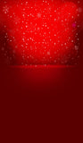 Merry Christmas Happy New Year Snowflake Red Backdrop for Photography ST-506