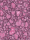 Step and Repeat  Hearts Backdrop for  Valentine's Photography  VAT-11