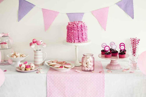 Baby Backdrops Food Background Cake Backdrop Pink Backdrops YY00202-E