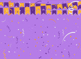 Halloween Backdrops Festival Backdrops Children Purple Background