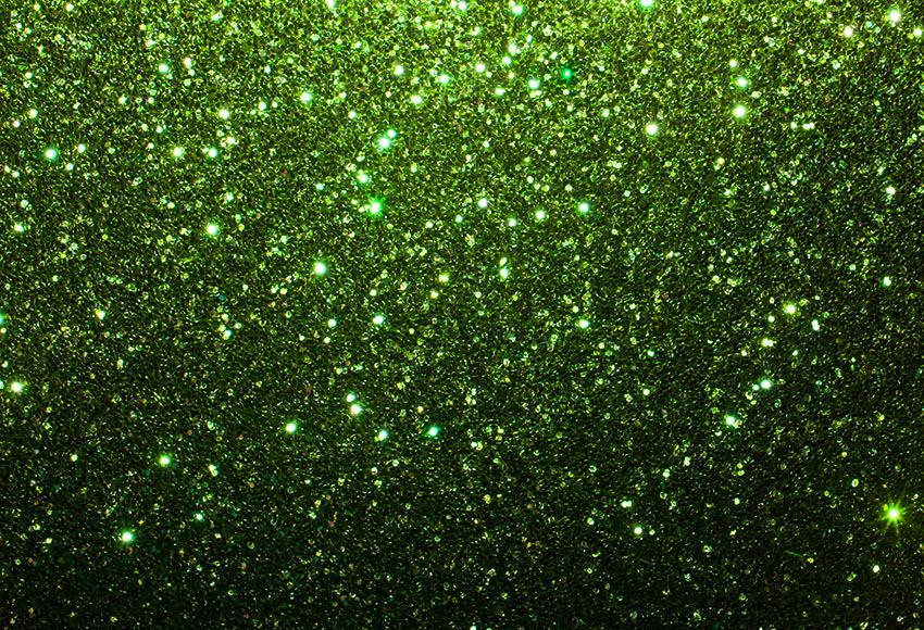 Green Glitter Texture Christmas Abstract Background Backdrop LV-1310