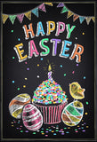Happy  Easter Backdrop Easter Eggs Candle Children Photo Backdrop LV-1343