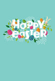 Happy Easter Green Spring Backdrop for Photo Shoot LV-1827