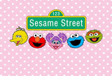 Sesame Street Backdrop for Baby Kid Photo Shoot  LV-460