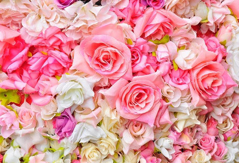 Brillant Flower Wall Backdrops for Photo Booth LV-707