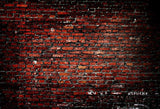 Red Brick Wall Photo Booth Backdrop LV-902