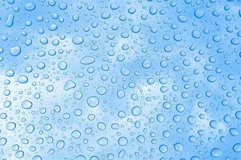 Blue Rain Drops Background Photo Booth Backdrop