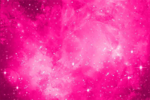Deep Pink Galaxy Space Photo Shoot Backdrop