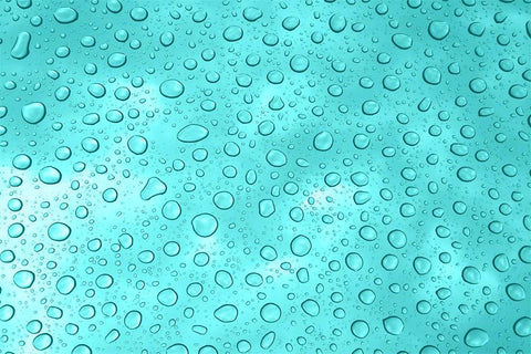 Teal Rain Drops Backdrop  for Photo Studio 