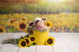 Sunflowers Sunshine Photo Backdrop for Photography WH696